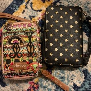 Lot of 2 wallet purses